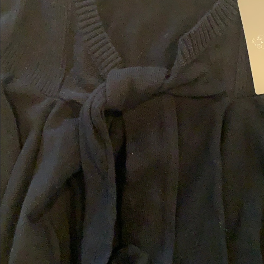 Anthropologie Field Flower Cardigan Ruffle Sweater - Picture 5 of 6